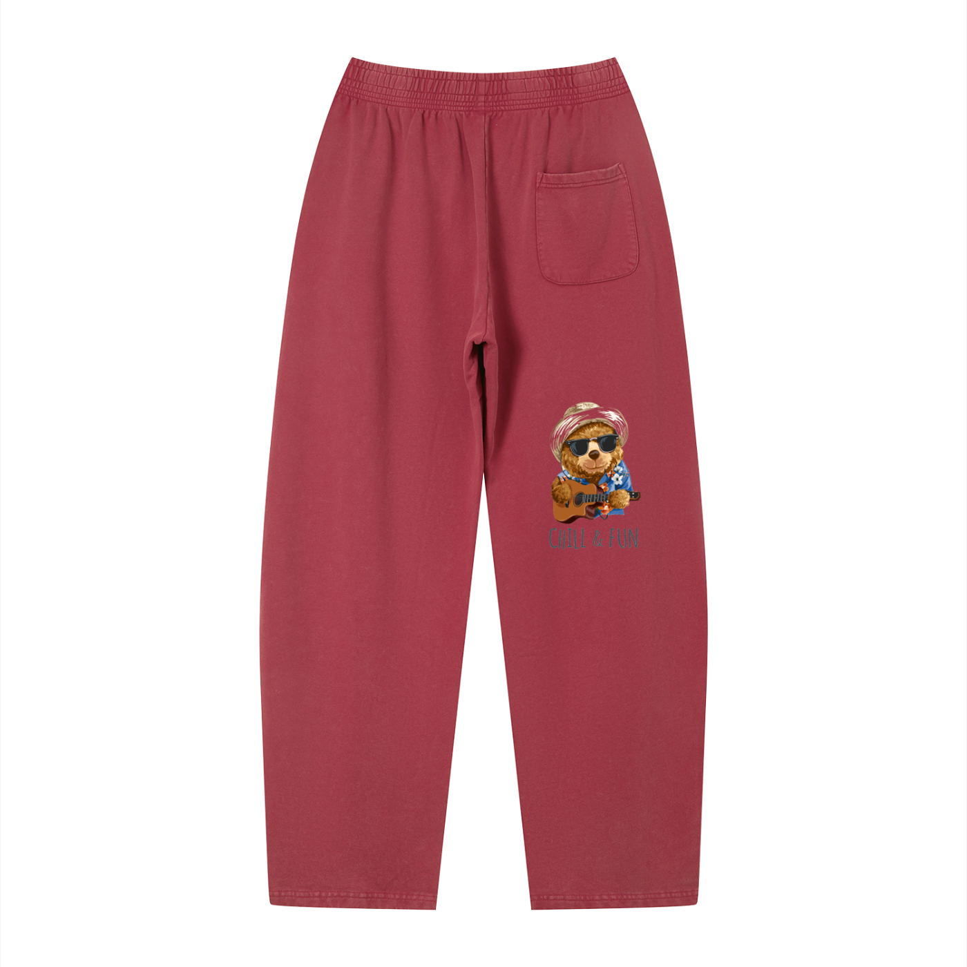 Unisex Vintage Wash Loose Sweatpants