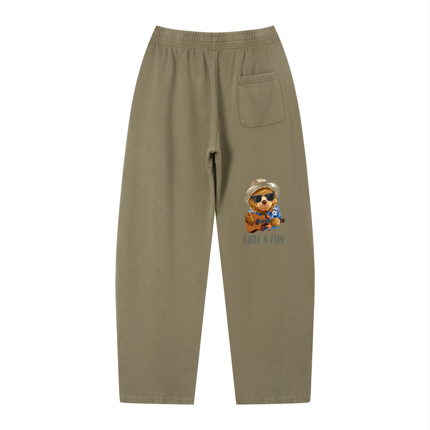 Unisex Vintage Wash Loose Sweatpants