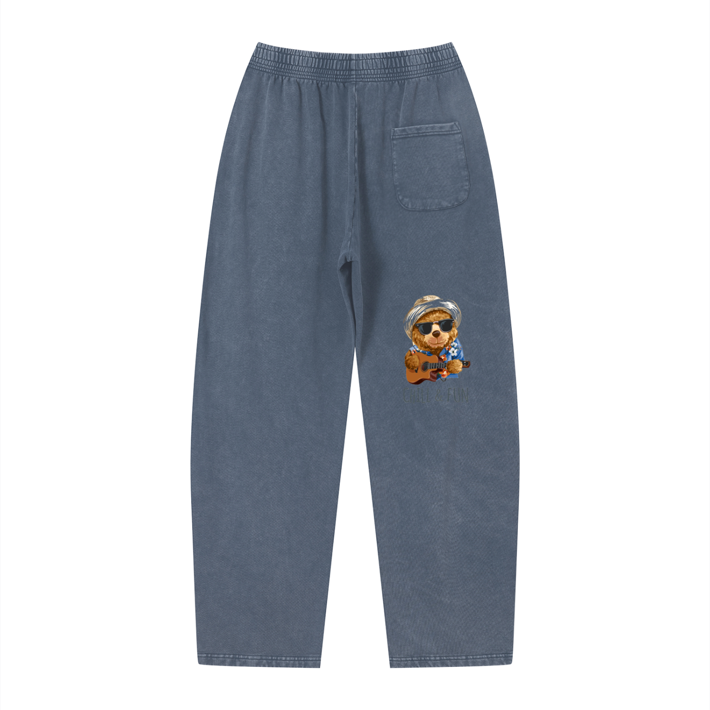 Unisex Vintage Wash Loose Sweatpants