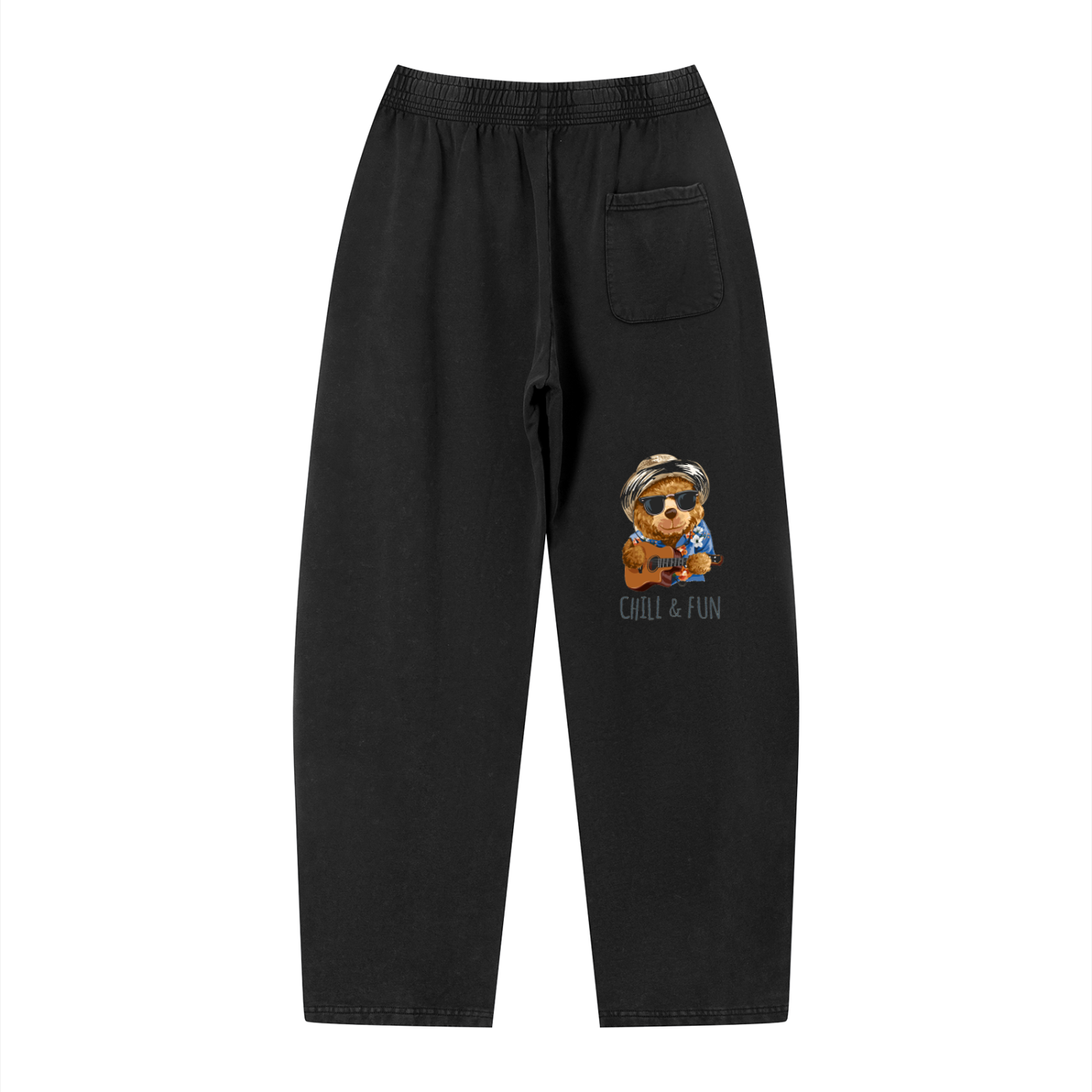 Unisex Vintage Wash Loose Sweatpants