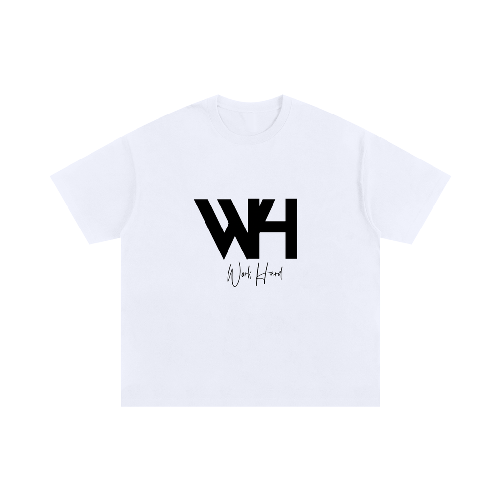 Drip tee white WH