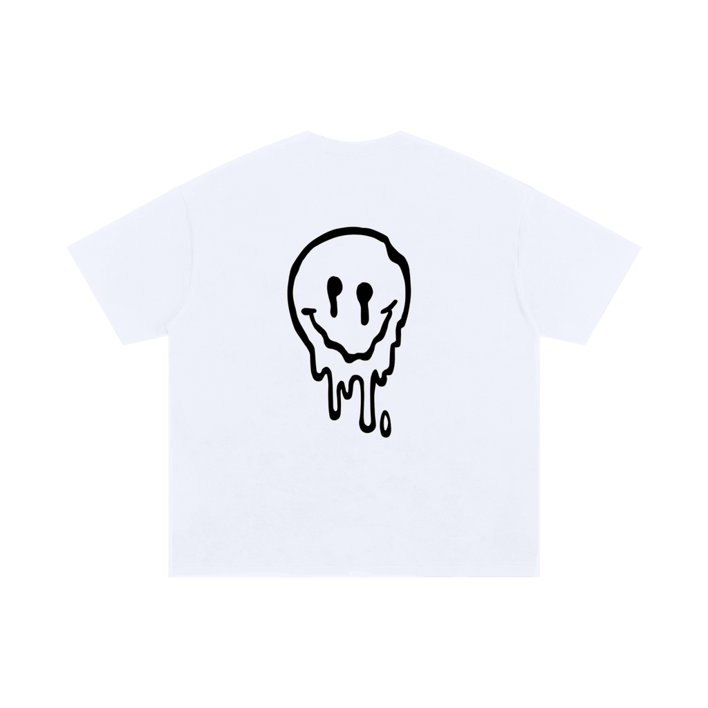 Drip tee white WH
