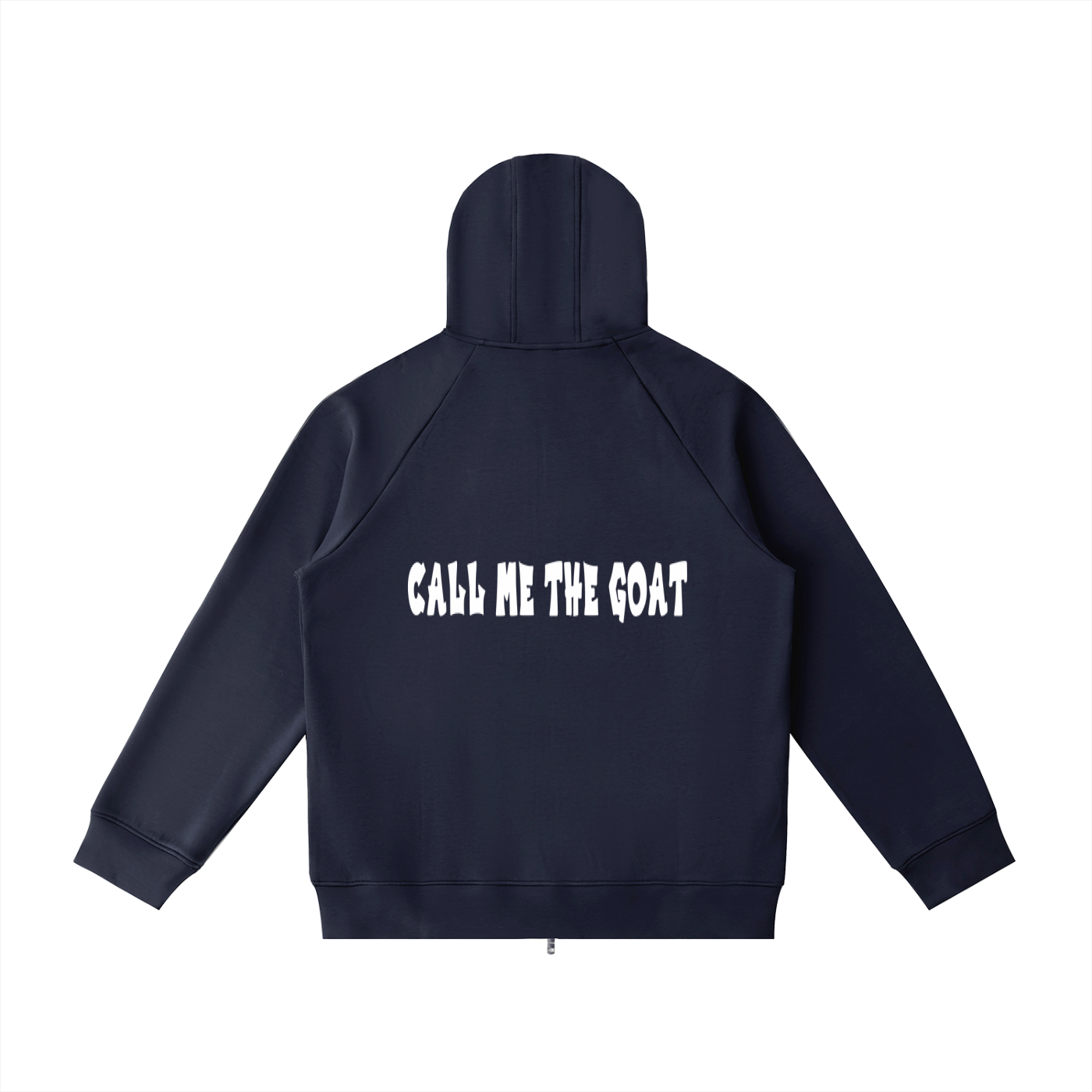 Heavyweight Raglan Sleeve Zip Hoodie