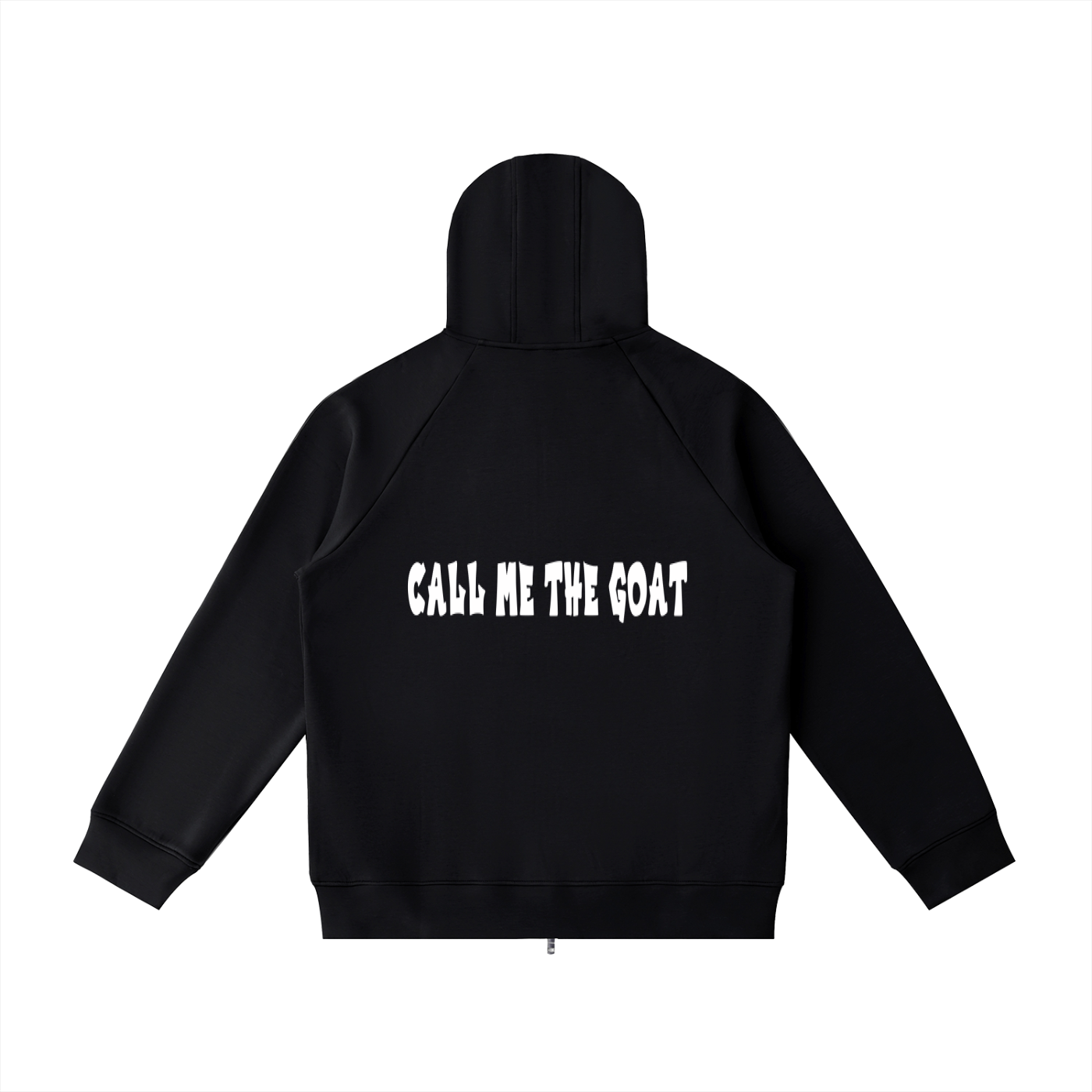 Heavyweight Raglan Sleeve Zip Hoodie